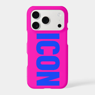 Y2K Cyber Bold Text iPhone 17 Pro Case
