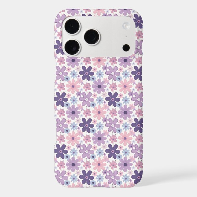 Y2K Flower Pattern Case-Mate iPhone Case (Back)