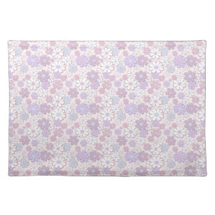 Y2K Flower Pattern Cloth Placemat