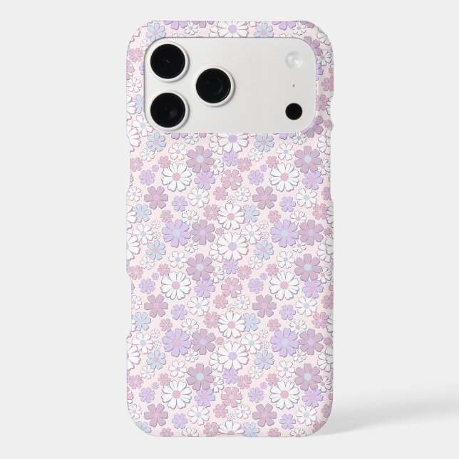 Y2K Flower Pattern iPhone Case (Back)