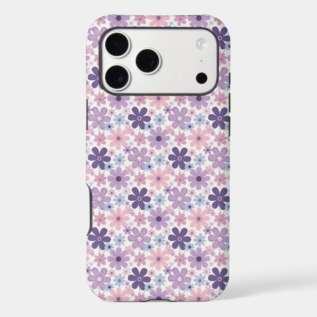 Y2K Flower Pattern Iphone Case (Back)