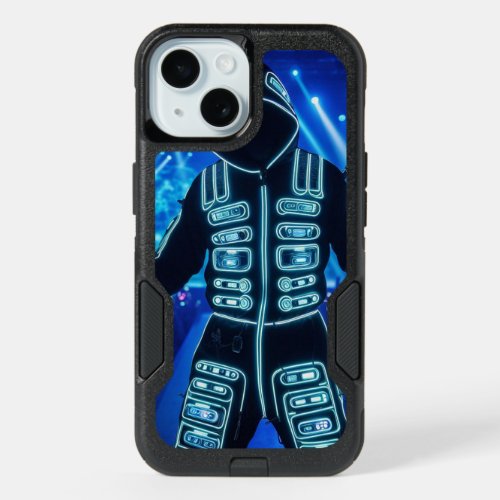 Y2K Glow in The Dark Jumpsuits  iPhone 15 Case