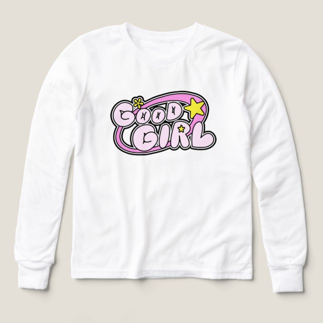 Y2K Good girl kawaii Tri-Blend Shirts (Design Front)