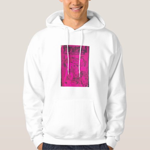 y2k hot pink esthetic hoodie