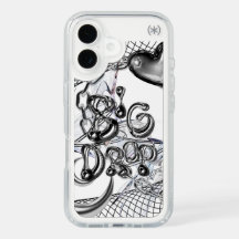 Y2K iPhone Case with 3D Metallic Design
