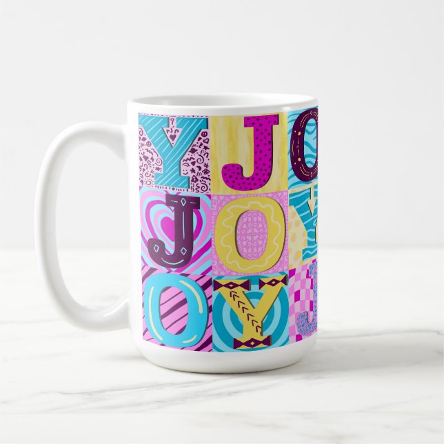 Y2K Joy Coffee Mug (Left)
