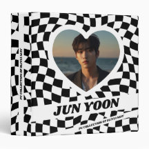 Y2k K-pop Photocard Binder (Checkered Ver.)