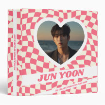 Y2k K-pop Photocard Binder (Checkered Ver.)