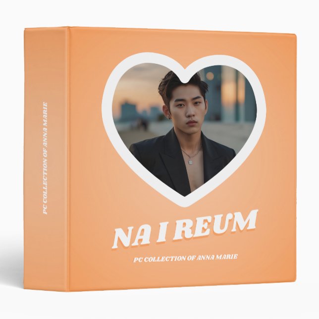 Y2k K-pop Photocard Binder CSTMZ (Gradient Ver.) (Front/Spine)