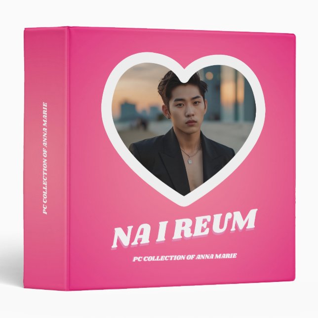 Y2k K-pop Photocard Binder CSTMZ (Gradient Ver.) (Front/Spine)