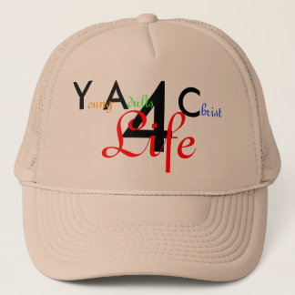 Y, 4, A, C, oung, dults, hrist, Life Trucker Hat