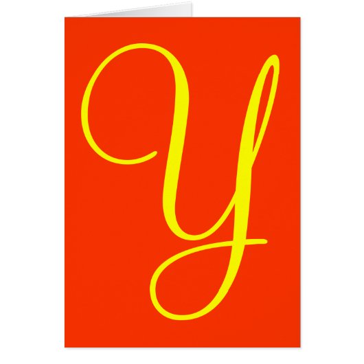 Y CARDS (Front)
