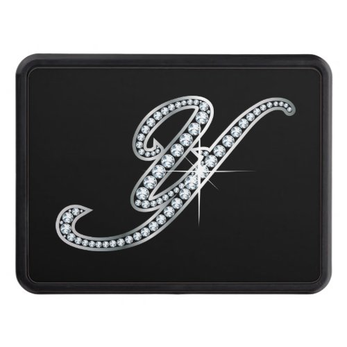 Y Faux_Diamond Bling Trailer Hitch Cover