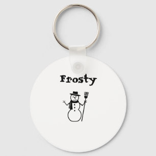 y, Frosty Keychain