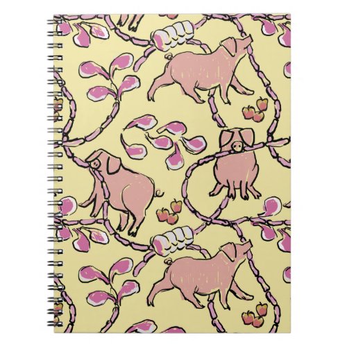 Y Hilarious pattern Chinese Vietnamese Pig Year S Notebook