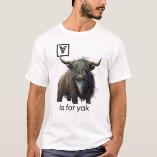 Y is for Yak T-Shirt