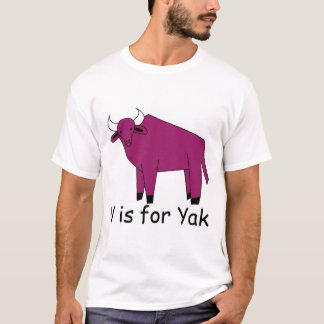 Y is for Yak T-Shirt