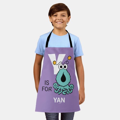 Y is for Yip_Yips  Add Your Name Apron