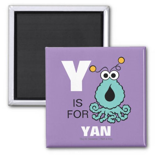 Y is for Yip_Yips  Add Your Name Magnet