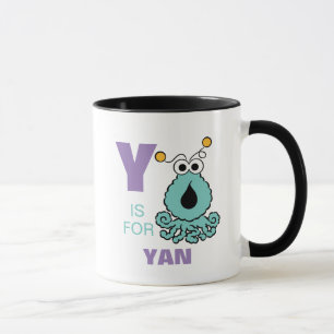 Y is for Yip-Yips Add Your Name Mug