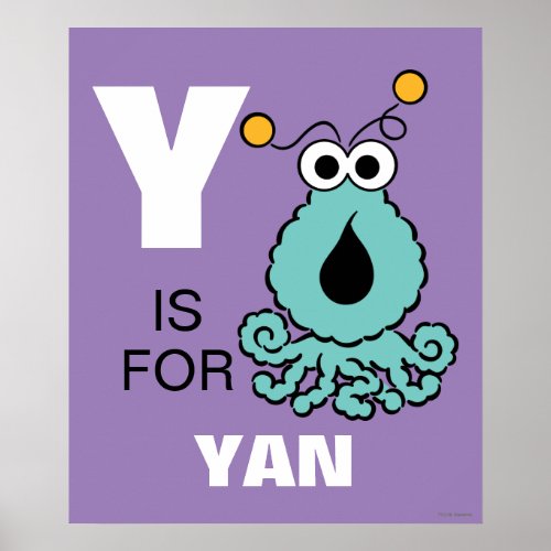 Y is for Yip_Yips  Add Your Name Poster