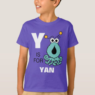 Y is for Yip-Yips Add Your Name T-Shirt