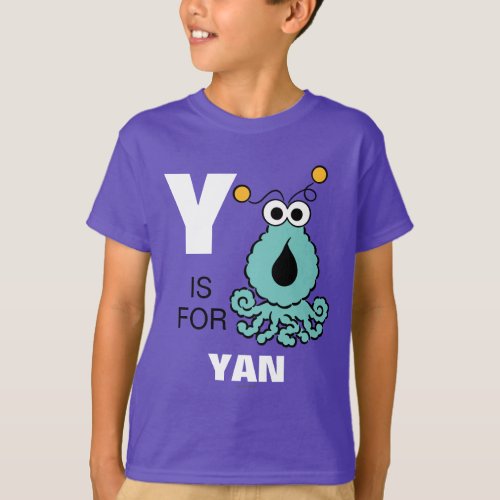 Y is for Yip_Yips  Add Your Name T_Shirt