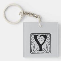 Y Monogram black
