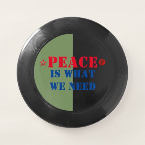 Y_NOT_ME PEACE IWWNa Wham_O Frisbee