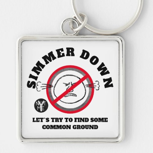 Y_NOT_ME SIMMER DOWN KEYCHAIN