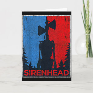 Y Siren Head Meme Gamer Kids Boys Girls Xmas  Card