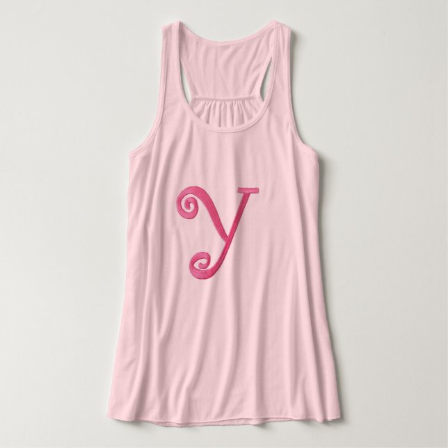 Y tank Younique initial makeup shirt (Design Front)