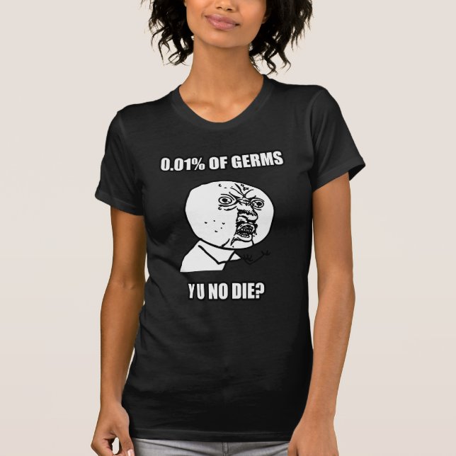 Y U NO Guy Meme T-Shirt (Front)
