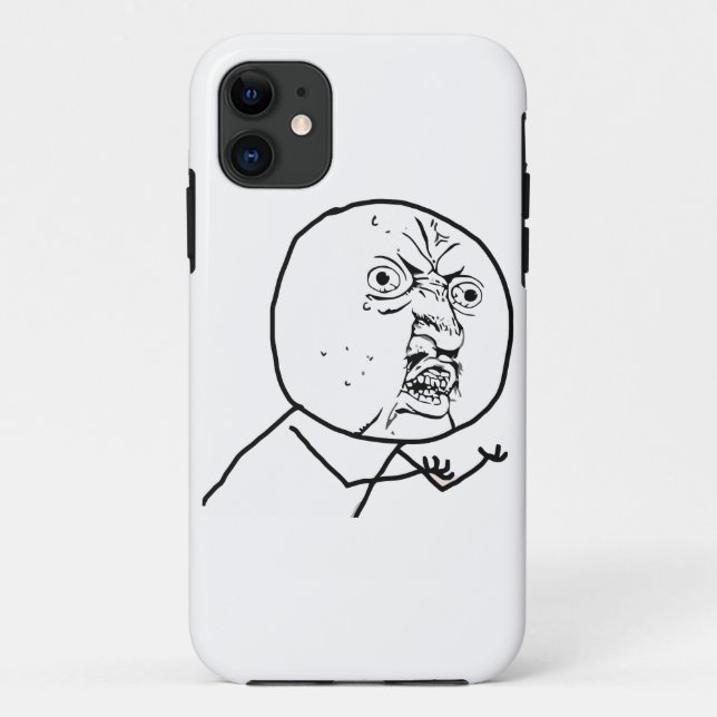 Y U NO - iPhone 5 Case (Back)