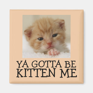 Ya Goa be Kitten me, Funny Cat Magnets