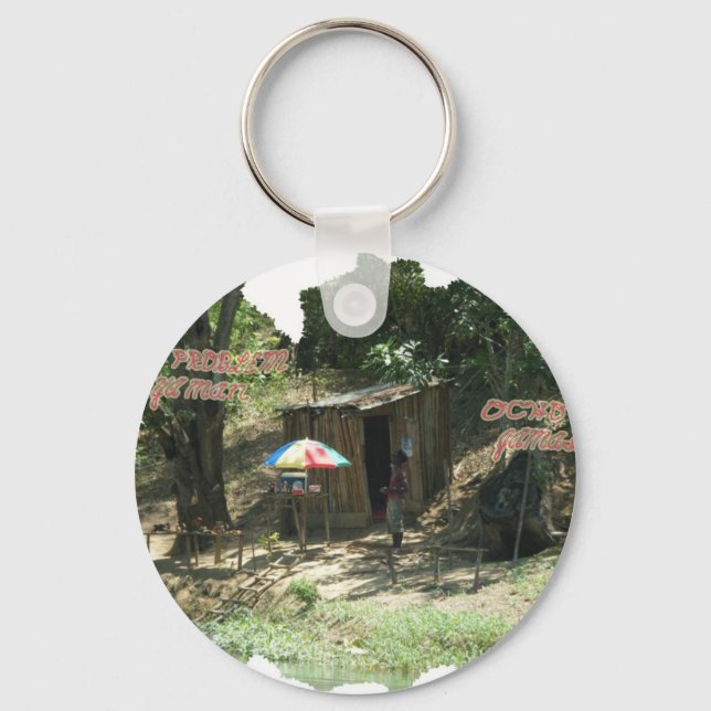 Ya Man ~ Ochos Rios Jamaica Keychain (Front)