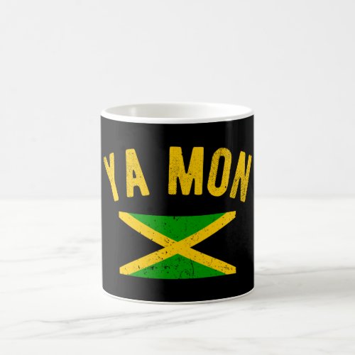 Ya Mon Jamaica Slang Funny Jamaican Phrase Coffee Mug