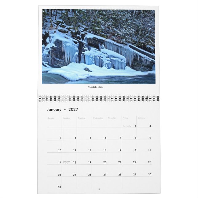 Yaak Country Calendar 2014 (Jan 2027)
