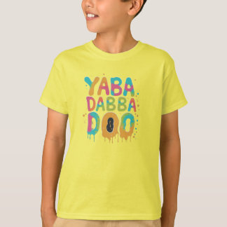 Yabba Dabba Doo! Multicolor Explosion T-Shirt