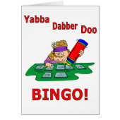 Yabba Dabber Doo - BINGO (Front)