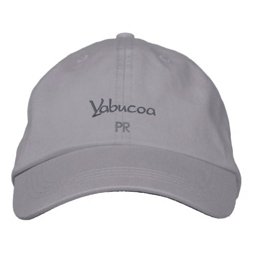 Yabucoa Puerto Rico Embroidered Baseball Hat
