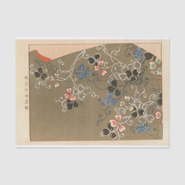 Yachigusa V 15 Pl 10 by Seiko Ueno Tissue Paper (Front)