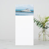 Yacht at mooring (Standing Front)