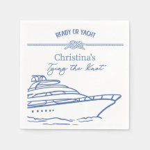 Yacht Bachelorette Invitation | Ready or Yacht She