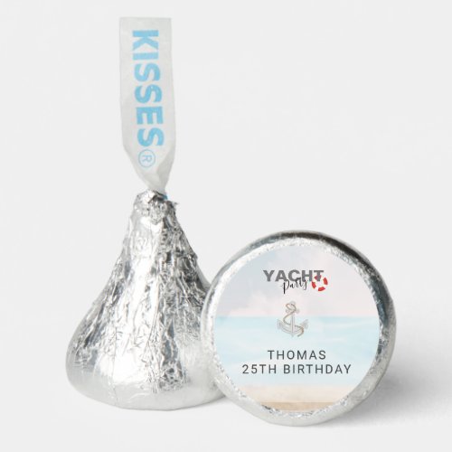 Yacht Boat Cruise Birthday Party  Hersheys Kisses