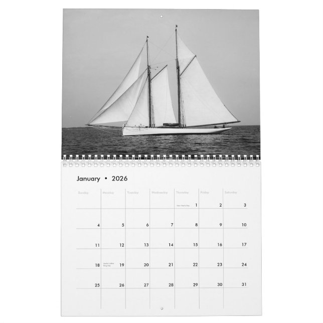 Yacht Calendar (Jan 2026)