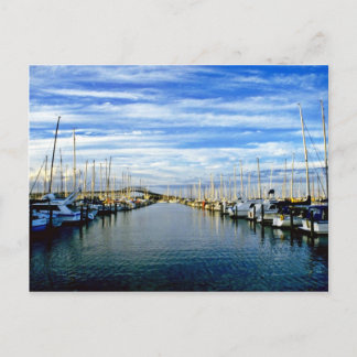 Yacht Club, Auckland Harbor, North Island Postcard