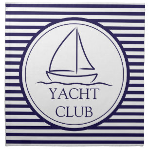 Yacht Club Cloth Napkin