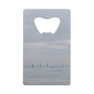 Yacht club credit card bottle opener