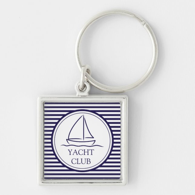 Yacht Club Keychain (Front)